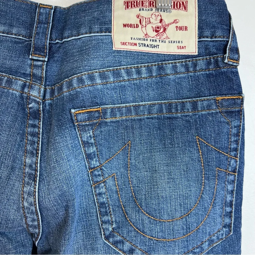 True Religion Straight Fit Jeans 101250 Ultra Indigo Men’s Size 33 x 34 NWT